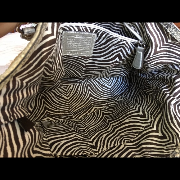 ☀️🌴Coach Hampton Weekend Python handbag 🌴☀️ - Picture 4 of 4